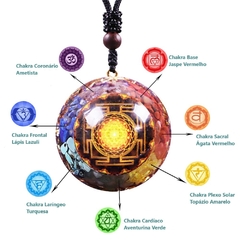 Colar Orgonite Cura Reiki na internet