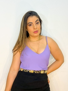 BLUSA NICOLLY ALÇA FINA - loja online