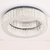 PLAFON CRISTAL REDONDO LED 32W 3500K 40CM CROMADO 7625/400 CINDERELLA