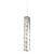 PENDENTE LED C/ VIDRO ÂMBAR 5W 2700K 40x245MM MD70285-AC STARLUX