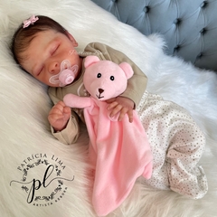 Bebê Reborn Joseph Asleep menina en internet