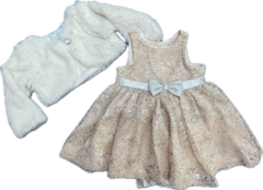 Vestido de Luxo com Bolero para Bebê - comprar online