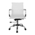 SILLA OFICINA PRESTON RESPALDO BAJO BLANCO - comprar online