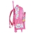 Mochila Infantil com Rodinha Barbie G Pink com Alça - Luxcel - comprar online