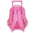 Mochila Infantil com Rodinha Barbie G Pink com Alça - Luxcel na internet