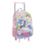 Kit Mochila Rodinha Infantil Menina Unicornio Colorido Fofa - Seanite na internet