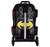 Mochila Infantil com Rodinha Batman Chrome Wheels - Maxtoy - Mundo Magazine Brinquedos & Utilidades