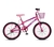 Bicicleta Aro 20 Jully Rosa Neon com Cestinha - Colli Bike