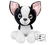 Cachorro de Pelúcia 25cm em Poliéster CAA Toys - Mundo Magazine Brinquedos & Utilidades