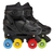 Patins Preto Colors 4 rodas N. 34-37 - Mor