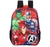 Mochila Infantil Avengers G Vermelha - Luxcel