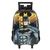 Mochila Infantil com Rodinha Batman G Preta com Alça - Luxcel