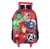 Mochila Infantil com Rodinha Avengers G Vermelha com Alça - Luxcel