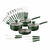 Kit P/ Cozinha C/ 25 Pecas Lyf Verde 28399/205 Tramontina