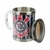 Caneca Térmica Corinthians 450ml em Plástico Mileno - comprar online