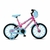 Bicicleta Infantil Aro 16 Aurora Fest Rosa Neon - Colli Bike