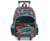 Mochila Infantil com Rodinha Hot Wheels Grande Preta - Luxcel