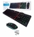 Kit Teclado Gamer USB e LED Colorido Exbom G550