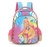 Mochila Infantil Barbie Grande Verde - Luxcel