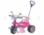 Veículo para bebê Baby Trike Evolution Rosa - Biemme