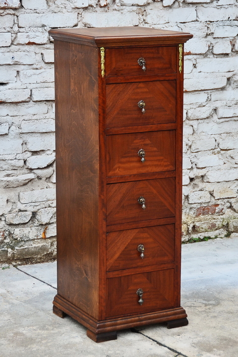 CHIFFONIER INGLÉS CEDRO 6 CAJONES. CÓDIGO 48013