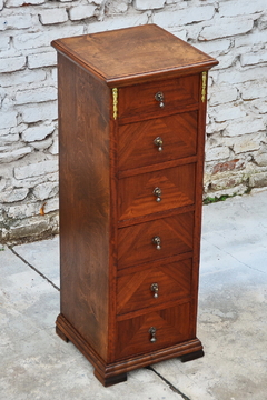 CHIFFONIER INGLÉS CEDRO 6 CAJONES. CÓDIGO 48013 - Estilos Muebles