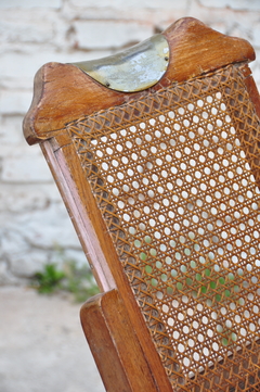 Sillón BARBERÍA inglés de cedro. Cód. 12078 en internet