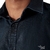 CAMISA JEANS MASCULINA ML SLIM FIT BLACK ESTONADA