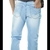 CALÇA JEANS SLIM MAGAFLEX COM ELASTANO GARCEZ JEANS AZUL CLARO na internet