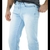 CALÇA JEANS SLIM MAGAFLEX COM ELASTANO GARCEZ JEANS AZUL CLARO - comprar online