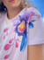 Camiseta Lilás | Flor lilás