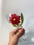 Taça Gin Flor Vermelha - Estúdio Flora