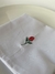 Guardanapo de tecido - Bordado Rosa - loja online