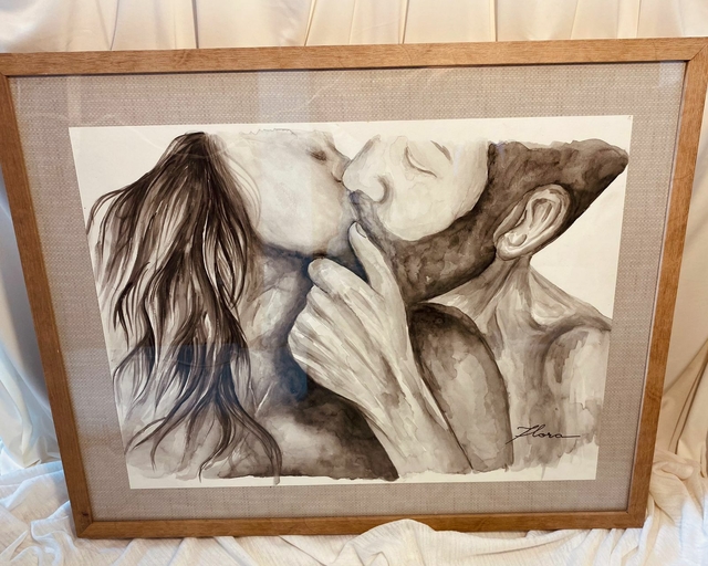 Romantic Couple Pencil Sketch : r/drawing