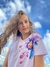 Camiseta Lilás | Flor lilás - comprar online