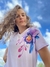 Camiseta Lilás | Flor lilás na internet