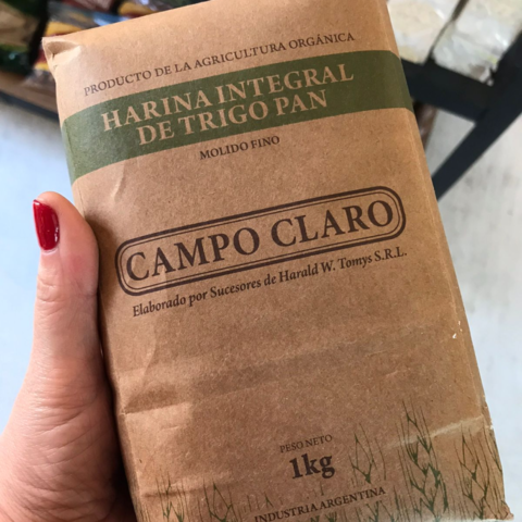 Harina Integral Trigo Pan de Campo Claro x 1kg