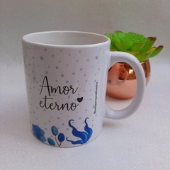 Caneca Alfabeto Floral na internet