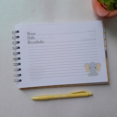 Caderno de Recados Bebê - Nani Personalizados