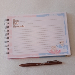 Caderno de Recados Bebê - Nani Personalizados