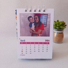 Calendário de Mesa Dia das Mães - Nani Personalizados