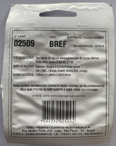 Kit Retentor Haste de Válvula 02509 BREF SABÓ Acesse nosso site, temos diversos tipos de Rolamentos, Retentores e Lubrificantes.