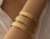 BRACELETE DOURADO