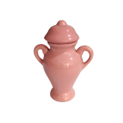 Quartinha de Louça 18cm Rosa - C/Asa