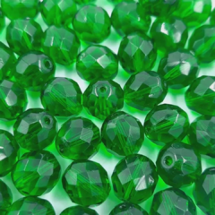 Conta Cristal Jablonex 8mm - Verde - comprar online