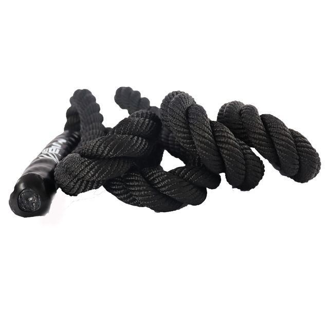 Cuerda Para Saltar Color Negro Ajustable Crossfit Ultrarrápida 3 M