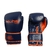 Guantes de boxeo en piel genuina ofreciéndote mayor durabilidad y seguridad en entrenamiento con cierre Velcro color azul