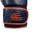 Guantes de boxeo en piel genuina ofreciéndote mayor durabilidad y seguridad en entrenamiento con cierre Velcro color azul