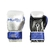 Guantes de boxeo en piel genuina para mayor durabilidad en tu entrenamiento y confort con gran calidad en la espuma interna color plata Metálico 