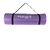 Tapete De Yoga Nbr 10 Mm de grosor y 180 por 60 cm en medidas con straps color morado